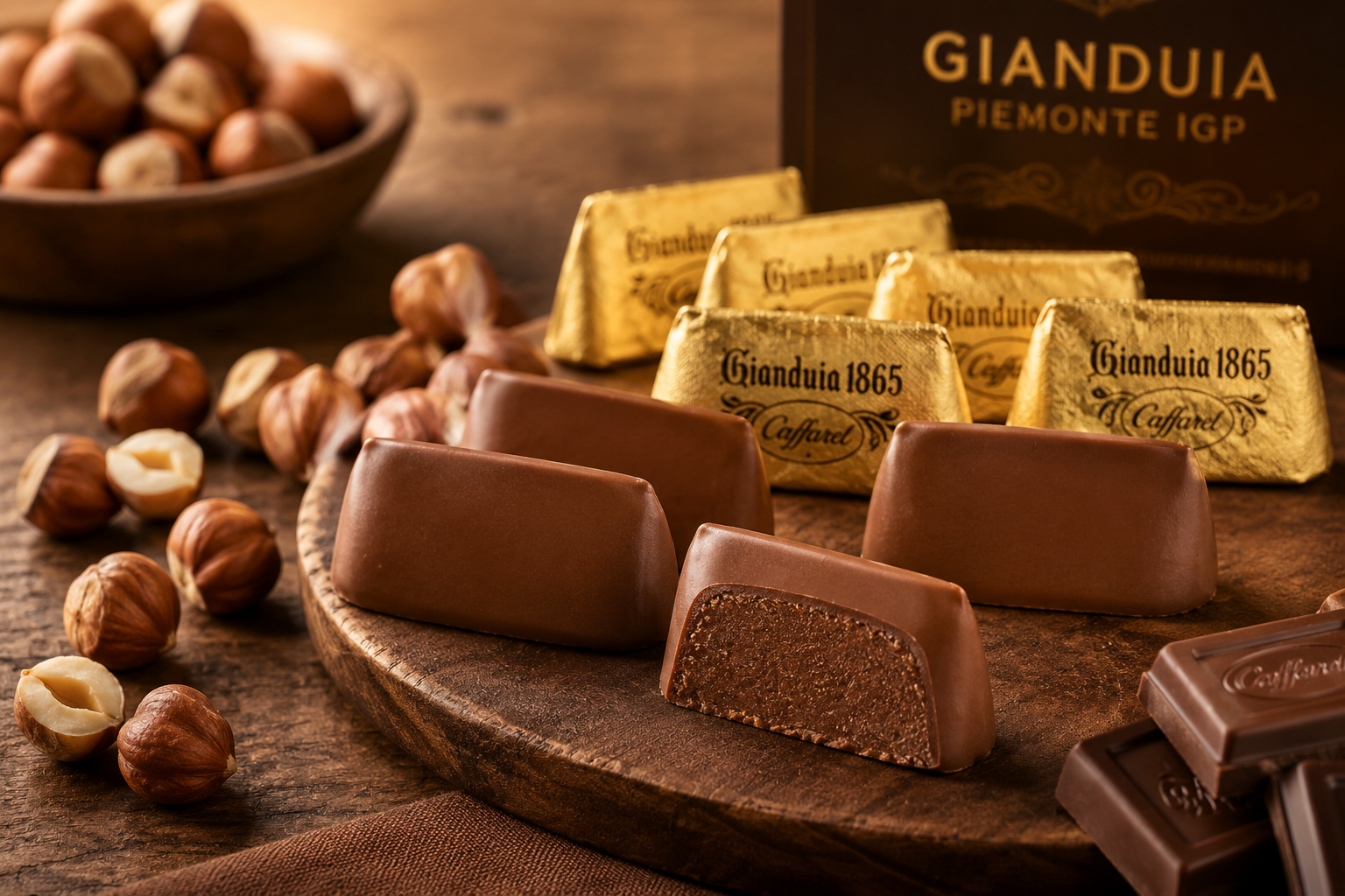 photo de chocolat Gianduia